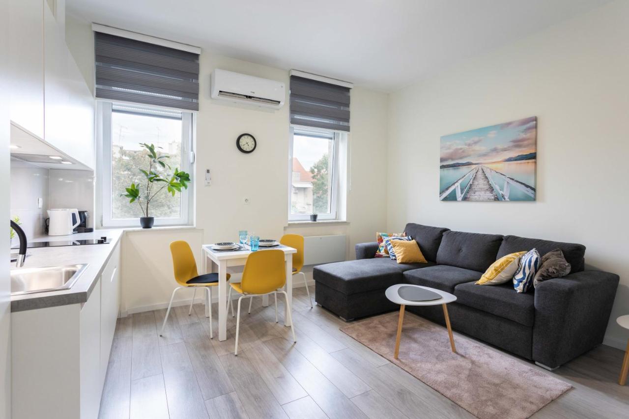 Bright And Modern Apartments In City Center Zagreb Exteriör bild